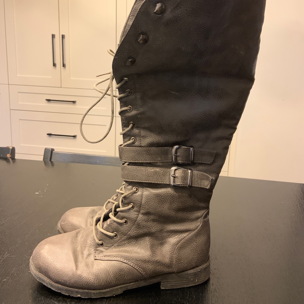 Knee high boots